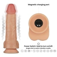 Lovetoy 9″ Power Basics Vibrating Dildo