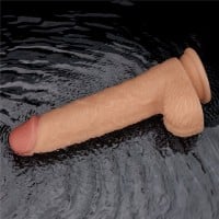 Lovetoy 9.5″ Power Basics Vibrating Dildo