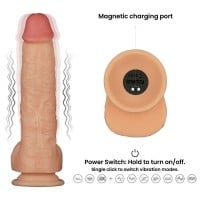 Lovetoy 9.5″ Power Basics Vibrating Dildo