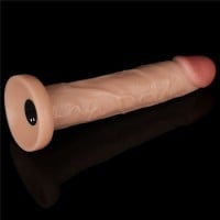 Lovetoy 10″ Power Basics Vibrating Dildo