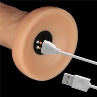 Lovetoy 10″ Power Basics Vibrating Dildo