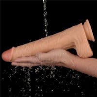 Lovetoy 11″ Power Basics Vibrating Dildo