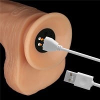 Lovetoy 11″ Power Basics Vibrating Dildo