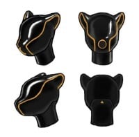 Furrjoi Silicone Patterned Ido Dog Drone Toy Regular Red