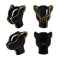 Kukla Furrjoi Silicone Patterned Ido Dog Drone Lock Regular žlutá