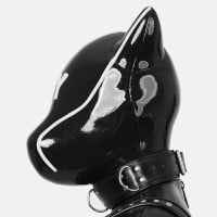 Furrjoi Silicone Patterned Ido Dog Drone Toy Regular White