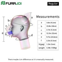 Furrjoi Silicone Patterned Ido Dog Drone Toy Regular White