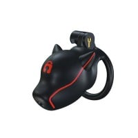 Klietka na penis Furrjoi Ido Chastity Cage červená