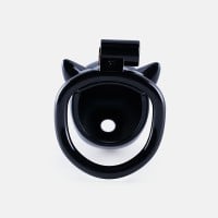 Klec na penis Furrjoi Glossy Ido Chastity Cage červená