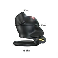 Furrjoi Ico Chastity Cage Red M