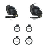 Furrjoi Ico Chastity Cage Red M