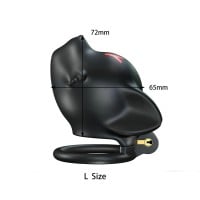 Furrjoi Ico Chastity Cage Red M