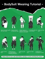 Silikónový catsuit Furrjoi Neck-Entry Silicone Bodysuit čierny