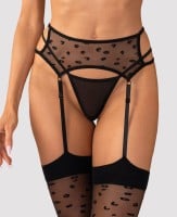 Pančuchy Obsessive Isinne Garter Stockings