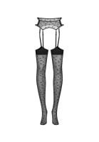 Pančuchy Obsessive Isinne Garter Stockings