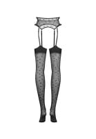 Pančuchy Obsessive Isinne Garter Stockings