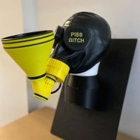 XTRM GP5 Piss Mask System with Mask žlutá