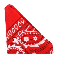 Rock Solid The Code Silicone C-Ring with Hanky Bandana Red