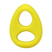 Rock Solid The Code Silicone C-Ring with Hanky Bandana Yellow