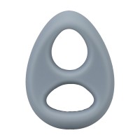 Rock Solid The Code Silicone C-Ring with Hanky Bandana Gray