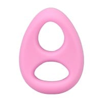 Rock Solid The Code Silicone C-Ring with Hanky Bandana Pink