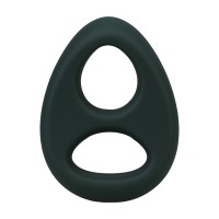 Rock Solid The Code Silicone C-Ring with Hanky Bandana Hunter Green