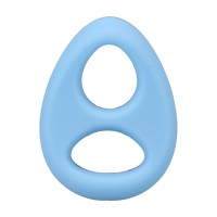 Hanky a krúžok na penis a semenníky Rock Solid The Code svetlo modrý