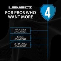 Levelz Round Silicone Anal Balls L