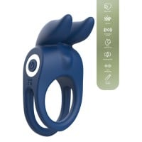 Vibračný erekčný krúžok Playhouse Affinity Fierce Rabbit Ring