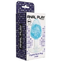 Anální kolík ToyJoy Crystal Large