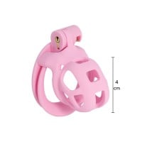 Klietka na penis Hidden Desire Extreme Penis Prison X-Short ružová