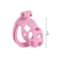 Klietka na penis Hidden Desire Extreme Penis Prison Short ružová