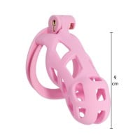 Hidden Desire Extreme Penis Prison Cock Cage Long Pink