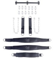 The Red FISFUKR Leather Swing