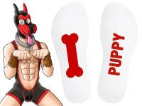 Ponožky Kinky Puppy Puppy Flag