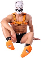 Ponožky Kinky Puppy Paw oranžové