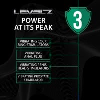 Levelz Classic Vibrating Anal Plug M