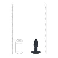 Levelz Vibrating & Rotating Ribbed Anal Plug