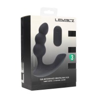 Vibračný stimulátor prostaty Levelz Dual Motor Beaded Vibrating Anal Plug