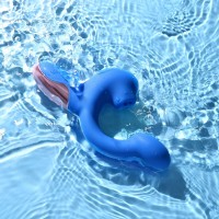 Dvojitý vibrátor Magic Motion Magic Ponder modrý