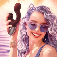 Dvojitý vibrátor Magic Motion Magic Ponder modrý