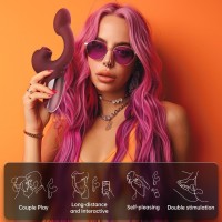 Dvojitý vibrátor Magic Motion Magic Ponder modrý