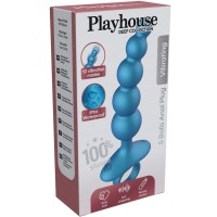Vibrační anální korále Playhouse 5 Balls Anal Plug