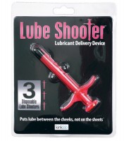 Aplikátor lubrikantu KinkLab Lube Shooter šedý