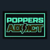 Darklands Poppers Addict Velcro Tag