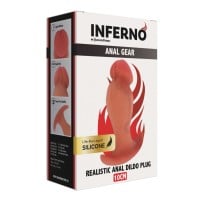 Análny kolík Hidden Desire Inferno Realistic Anal Dildo Plug 10 cm