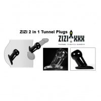 Zizi Anal Tunnel Plug L Clear