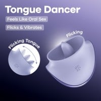 Stimulátor klitorisu Satisfyer Tongue Dancer