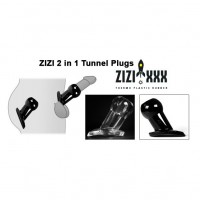 Zizi Anal Tunnel Plug S Black