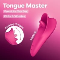 Stimulátor klitorisu Satisfyer Tongue Master
